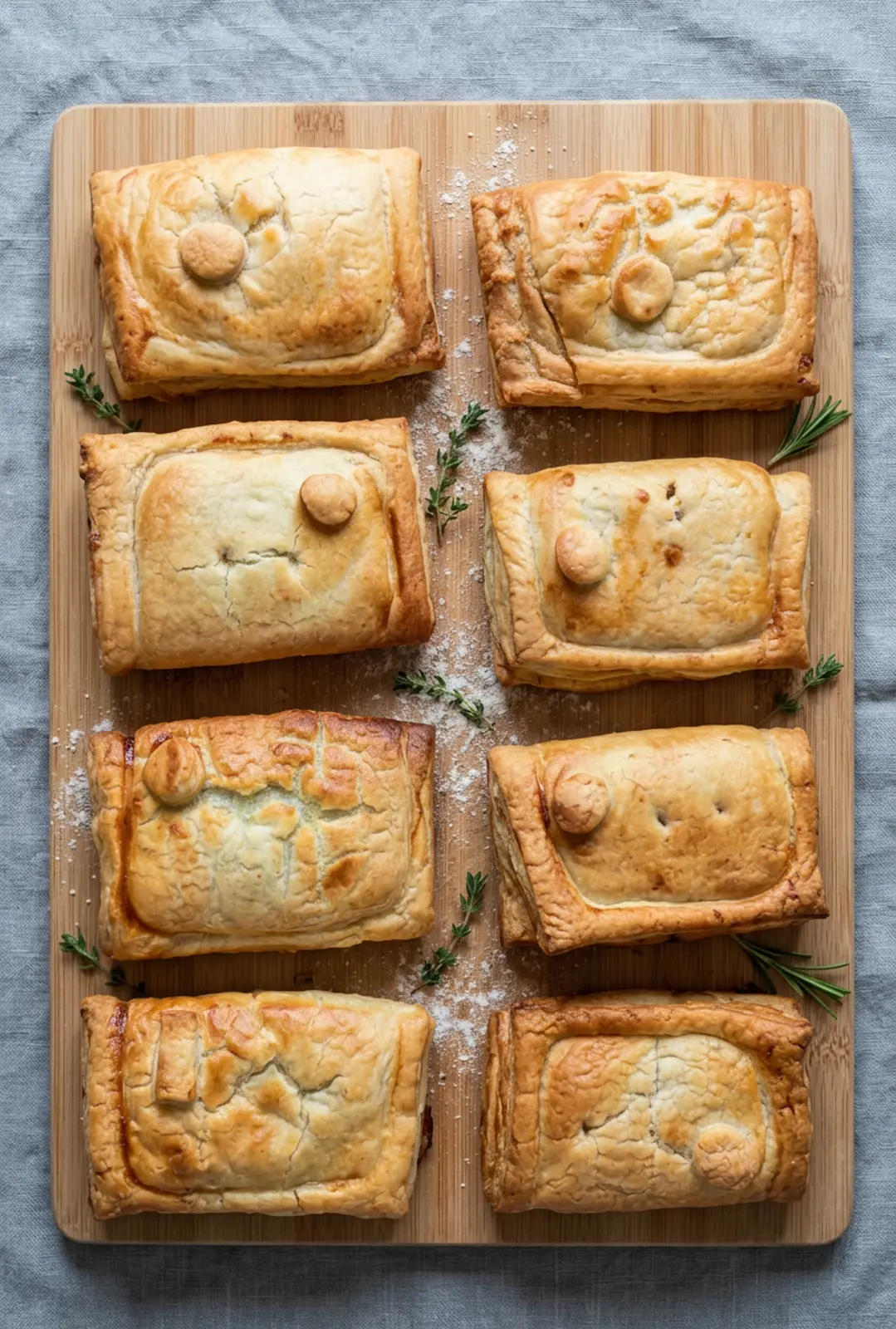 Multiple trays of Flo’s baked pies ready for a bulk order